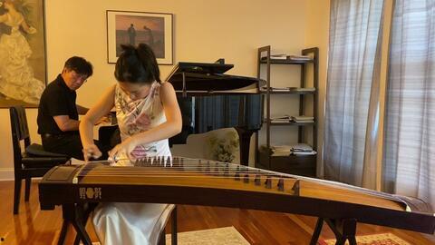 秦土情古筝背景,古筝悠扬中的千年文化传承